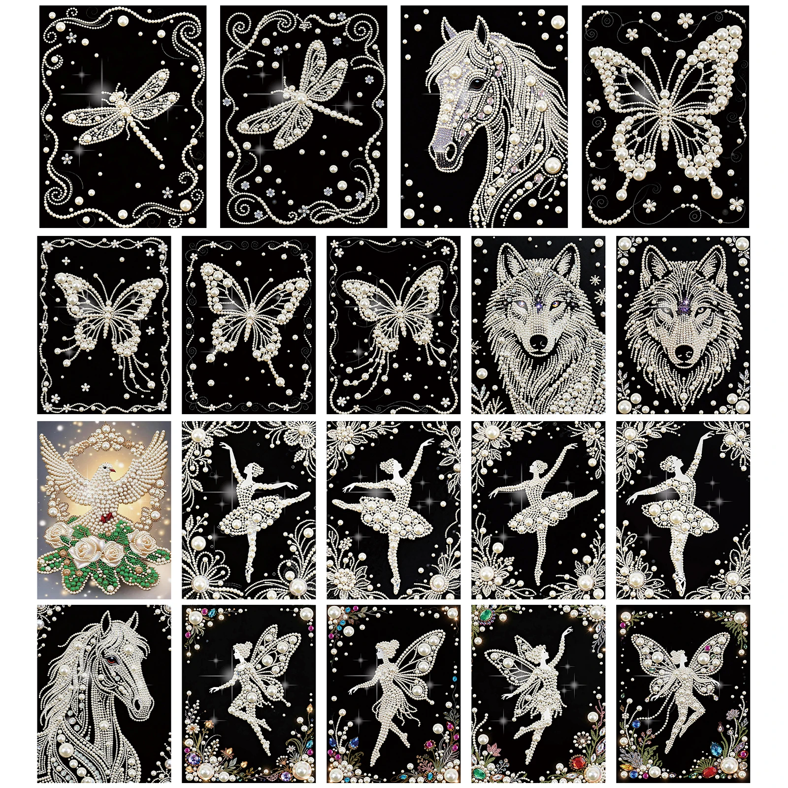 Наборы для рисования жемчужными бусинами своими руками для взрослых, декор для дома, картины из жемчужных бусин, художественные поделки, 30x40 см, без рамки
Наборы для рисования жемчужными бусинами своими руками для взрослых, декор для дома, картины из жемчужных бусин, художественные поделки, 30x40 см, без рамки