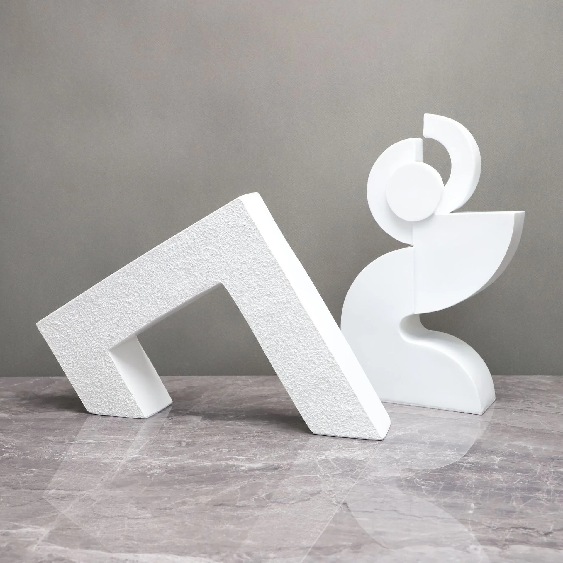 Modern simple white abstract architecture mechanical geometry bedroom study living room dining room desktop home decoration
Modern simple white abstract architecture mechanical geometry bedroom study living room dining room desktop home decoration