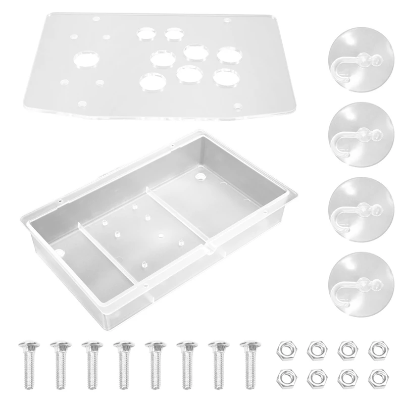 DIY Arcade Joystick Acrylic Panel Case For Arcade Game Machine DIY Can Be Installed Joystick Button For Retro Video Game
DIY Arcade Joystick Acrylic Panel Case For Arcade Game Machine DIY Can Be Installed Joystick Button For Retro Video Game