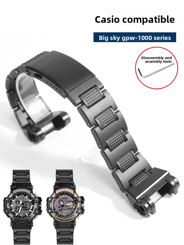 Suitable for Casio G-SHOCK Dairmaster GPW-1000 Series Black Plastic Steel Watch with 5410 Men's Watch
Suitable for Casio G-SHOCK Dairmaster GPW-1000 Series Black Plastic Steel Watch with 5410 Men's Watch
