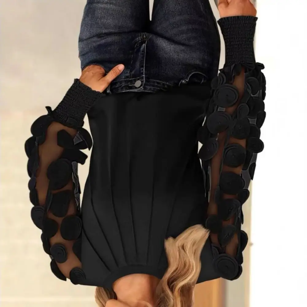 Women Mesh Puff Sleeve Top Hollow Puff Sleeve Blouse Women’s Round Neck Mesh Blouse Hollow Puff Long Sleeve for Dressy
Women Mesh Puff Sleeve Top Hollow Puff Sleeve Blouse Women’s Round Neck Mesh Blouse Hollow Puff Long Sleeve for Dressy