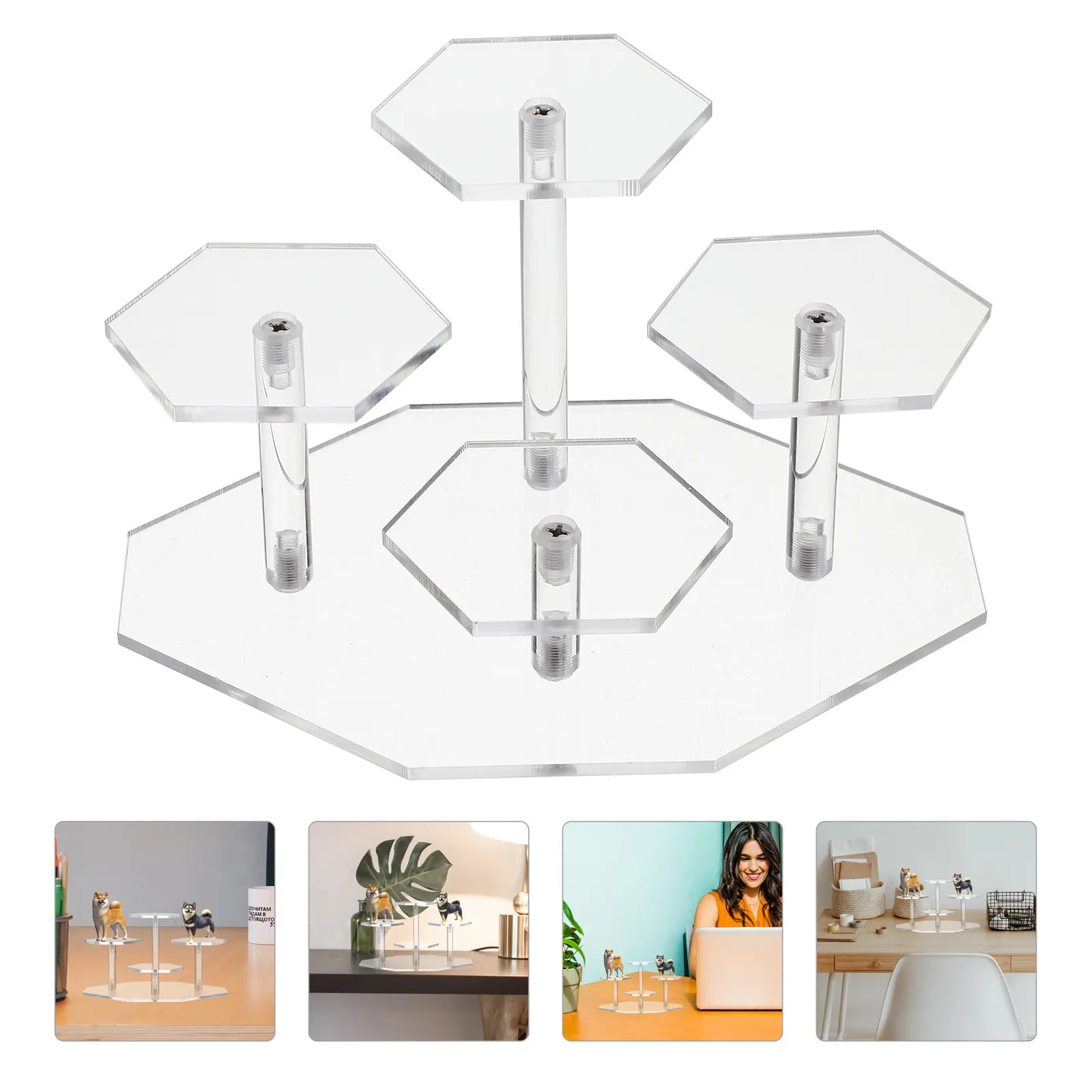 Clear Acrylic 4-Step Display Rack Transparent Stands for Collectibles Jewelry Storage Shelf Organizer Display Stand Collection
Clear Acrylic 4-Step Display Rack Transparent Stands for Collectibles Jewelry Storage Shelf Organizer Display Stand Collection