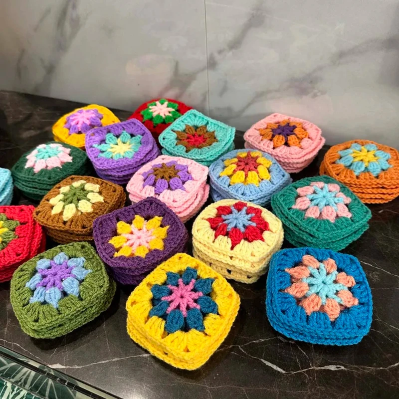 12pcs Handmade 6cm Hand Crochet Coasters Cup Mat Photo Props Decorative Placemats - Set of 12 Random color
12pcs Handmade 6cm Hand Crochet Coasters Cup Mat Photo Props Decorative Placemats - Set of 12 Random color