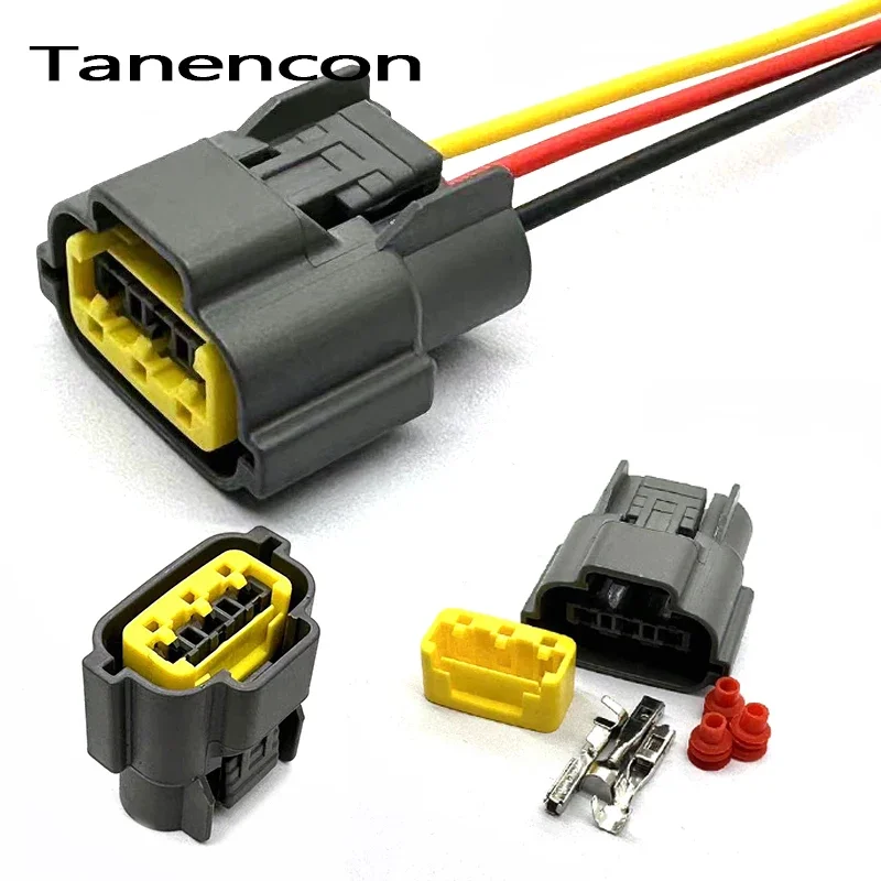 1 Set 3 Pin Female Ignition Coil Plug TPS Waterproof Connector 6098-0141 Wire Harness for Renault Nissan Engine
1 Set 3 Pin Female Ignition Coil Plug TPS Waterproof Connector 6098-0141 Wire Harness for Renault Nissan Engine