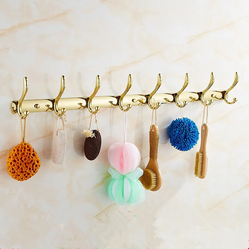 Wall Mounted Gold Bathroom Hooks Clothes Hat Hook Row Vintage Robe Hook Bathroom Robe Hook Bath Hardware Set Kitchen Hanger
Wall Mounted Gold Bathroom Hooks Clothes Hat Hook Row Vintage Robe Hook Bathroom Robe Hook Bath Hardware Set Kitchen Hanger