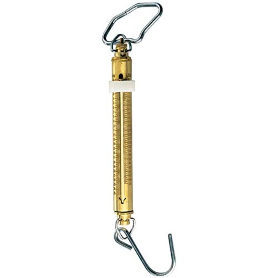 Fishing scale for marine use, brass material, silver color, corrosion-resistant and precise 50 capacity
Fishing scale for marine use, brass material, silver color, corrosion-resistant and precise 50 capacity
