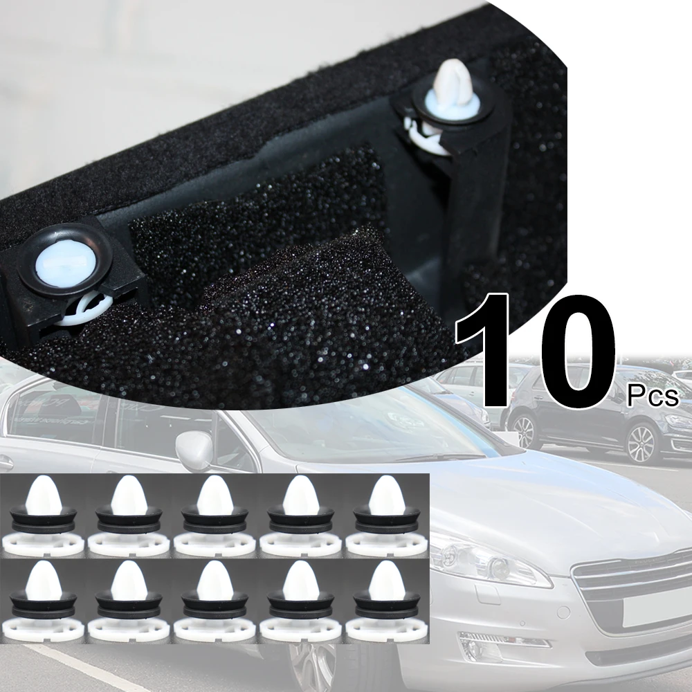 10Pcs For Peugeot 508 W23 2010 - 2018 2008 A94 208 A9 308 T9 Car Door Card Panel Trim Rivet Clip Replacement Accessories 9345.ZN
10Pcs For Peugeot 508 W23 2010 - 2018 2008 A94 208 A9 308 T9 Car Door Card Panel Trim Rivet Clip Replacement Accessories 9345.ZN