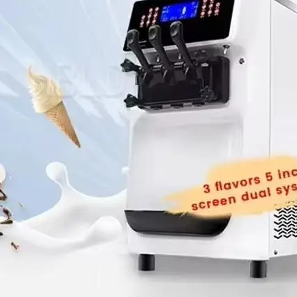 High-Power Independent Dual System Three Flavor Ice Cream Machine Frozen Yogurt Maker for Business Use
High-Power Independent Dual System Three Flavor Ice Cream Machine Frozen Yogurt Maker for Business Use