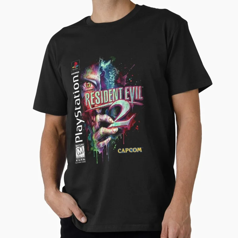 90s Resident Evil 2 Horror Survival Game T shirt Unisex Gamer Tee Short Sleeve Graphic clothes All Size S-6XL
90s Resident Evil 2 Horror Survival Game T shirt Unisex Gamer Tee Short Sleeve Graphic clothes All Size S-6XL