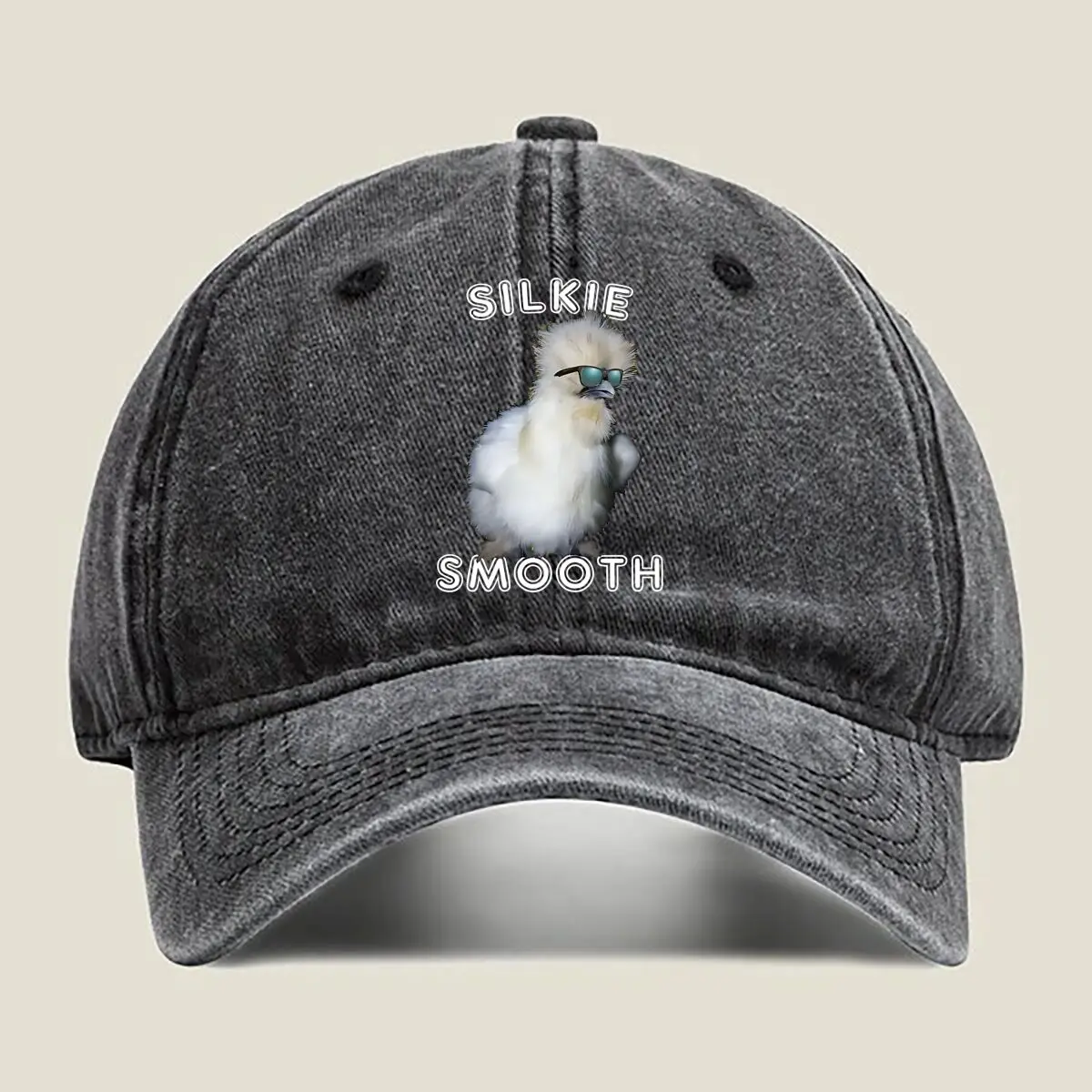 Silkie Smooth Bird - графика для бренда - и - эстетика - тематический дизайн Бейсболка с мытой
Silkie Smooth Bird - графика для бренда - и - эстетика - тематический дизайн Бейсболка с мытой