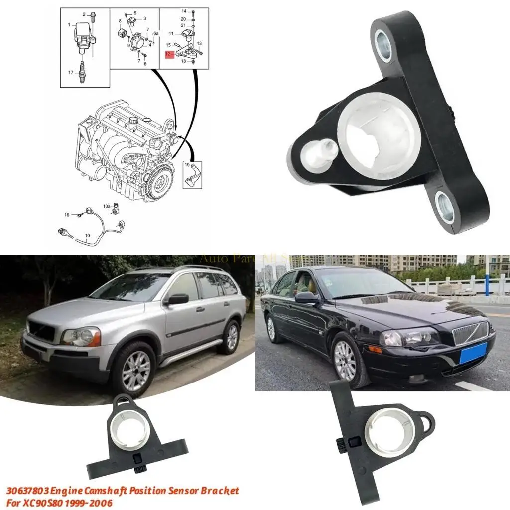 J0MA 30637803 for 1999-2006 Replacement Crankshaft Position Bracket
J0MA 30637803 for 1999-2006 Replacement Crankshaft Position Bracket