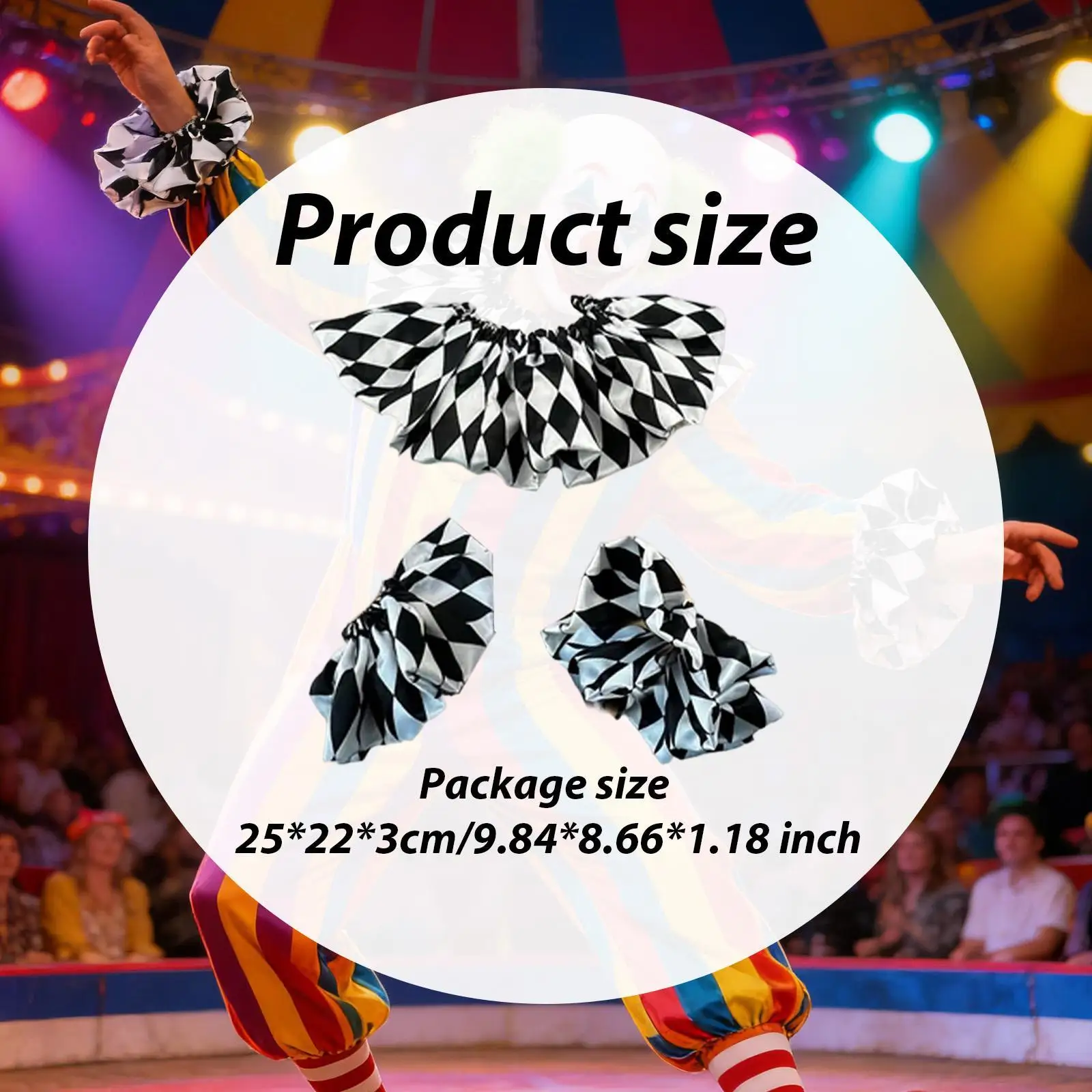 Набор ворсистых воротников-клоунов для фотосессий: идеально для Рождества, оперных представлений и карнавалов
Набор ворсистых воротников-клоунов для фотосессий: идеально для Рождества, оперных представлений и карнавалов