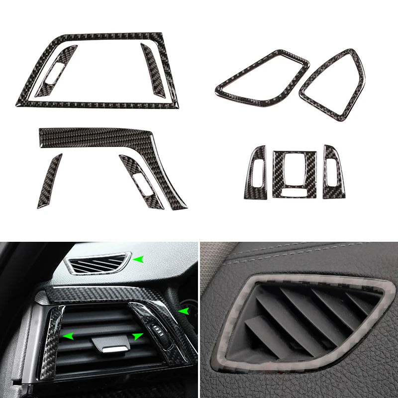 For BMW 3 4 Series F30 F32 2013 2014 2015 2016 2017 2018 Carbon Fiber Car Interior Air Conditioner Air Outlet Vent Cover Trim
For BMW 3 4 Series F30 F32 2013 2014 2015 2016 2017 2018 Carbon Fiber Car Interior Air Conditioner Air Outlet Vent Cover Trim