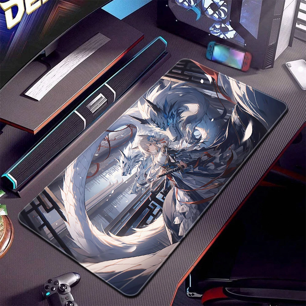 Anime Girls Gaming Mouse Mat Pc Gamer Gaming Accessories Dragon Large Rubber Mouse Pad XXL Locking Edge Keyboard Pads Table Mat
Anime Girls Gaming Mouse Mat Pc Gamer Gaming Accessories Dragon Large Rubber Mouse Pad XXL Locking Edge Keyboard Pads Table Mat