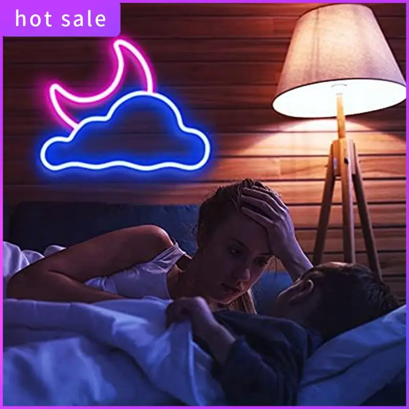Cloud And Moon Neon Sign USB Powered LED Neon Signs For Wall Decor For Bedroom Wedding Party Decoration Birthday Present
Cloud And Moon Neon Sign USB Powered LED Neon Signs For Wall Decor For Bedroom Wedding Party Decoration Birthday Present