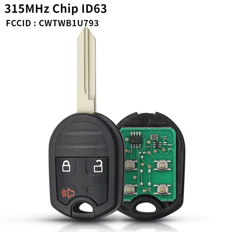 Car Remote Key 3/4 buttons 315MHz 4d63 chip for Ford Flex Explorer Taurus Mustang 2010 2011 2012 cwtwb1u793
Car Remote Key 3/4 buttons 315MHz 4d63 chip for Ford Flex Explorer Taurus Mustang 2010 2011 2012 cwtwb1u793