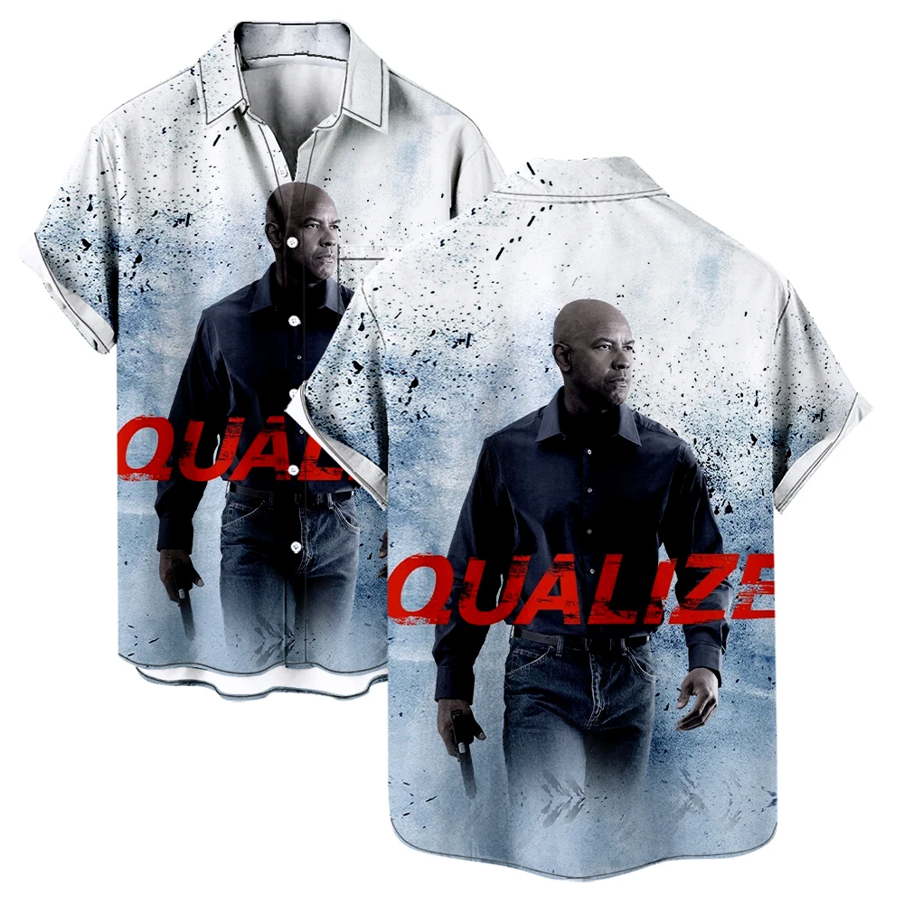 The Equalizer 3 Summer Short Sleeve Shirts V-Neck Turn-down Collar Casual Beach Style Button Shirt
The Equalizer 3 Summer Short Sleeve Shirts V-Neck Turn-down Collar Casual Beach Style Button Shirt