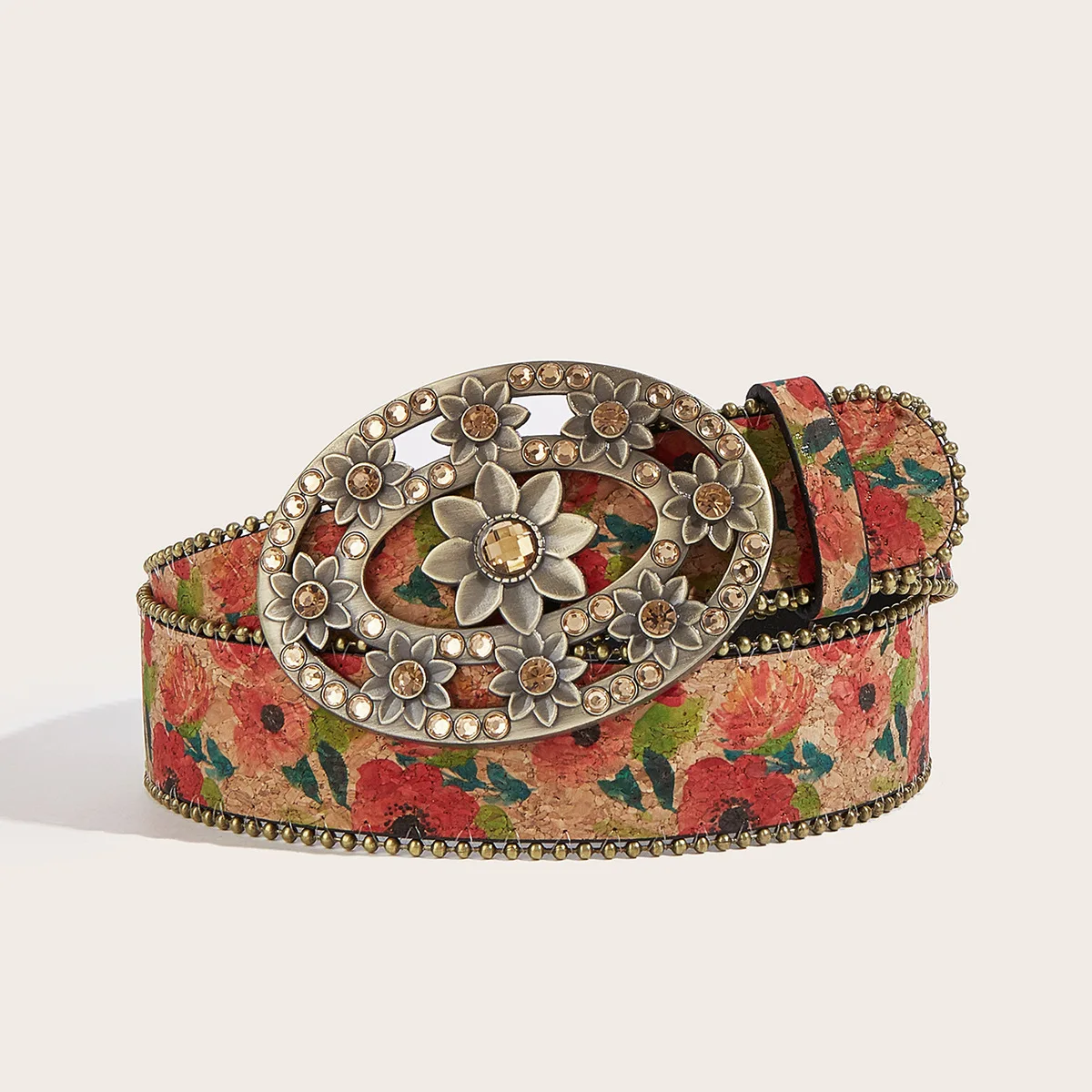 American Style Retro Rose Design, Niche Women's Fashion Belt Accessories, Jeans Printed Belt
American Style Retro Rose Design, Niche Women's Fashion Belt Accessories, Jeans Printed Belt