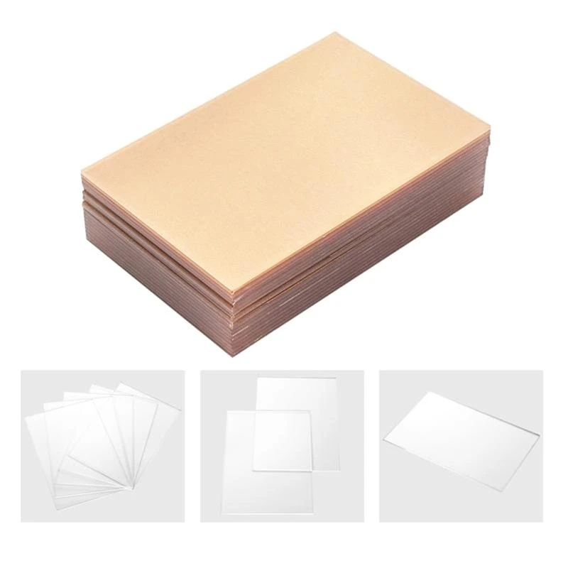 H7BF 20Pcs/set Transparent Clear Plastic Sheet Clear Acrylic Sheet for Photo Frame
H7BF 20Pcs/set Transparent Clear Plastic Sheet Clear Acrylic Sheet for Photo Frame