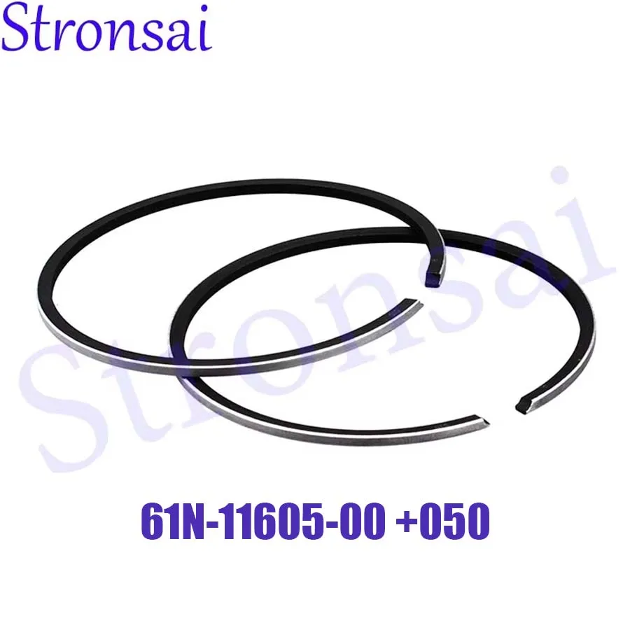 61N-11605-00 Piston Ring Set STD +050 for Yamaha Outboard Engine Motor 30HP 93-97-00 Boat Engine Parts
61N-11605-00 Piston Ring Set STD +050 for Yamaha Outboard Engine Motor 30HP 93-97-00 Boat Engine Parts