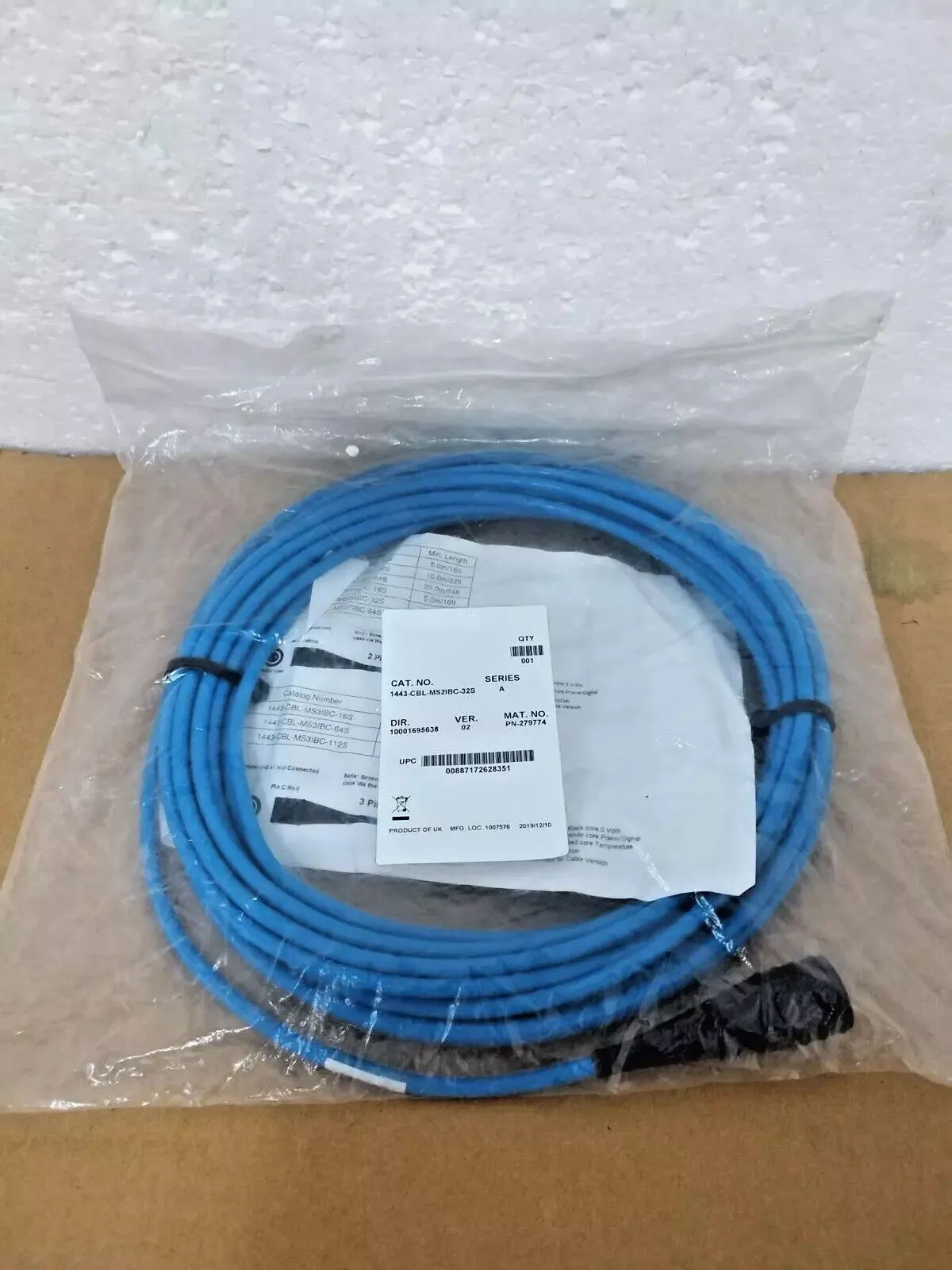 Совершенно новый 1443-CBL-MS2IBC-16S 1443-CBL-MS2IBC-32S 1443-CBL-MS2IBC-64S Гарантия один год
Совершенно новый 1443-CBL-MS2IBC-16S 1443-CBL-MS2IBC-32S 1443-CBL-MS2IBC-64S Гарантия один год 