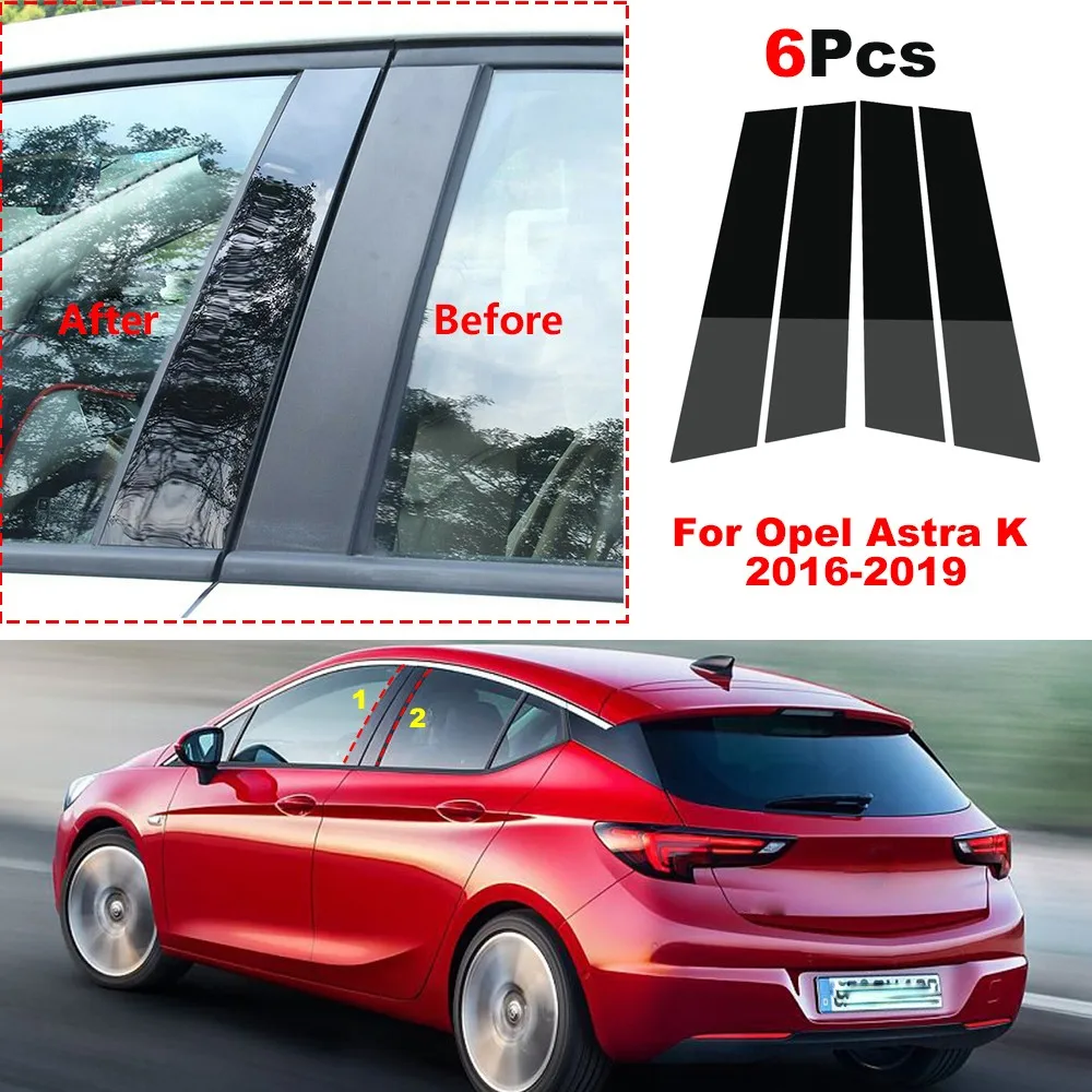 4 шт., декоративные наклейки на окна автомобиля, для Opel Astra K 2016 2017 2018 2019
4 шт., декоративные наклейки на окна автомобиля, для Opel Astra K 2016 2017 2018 2019