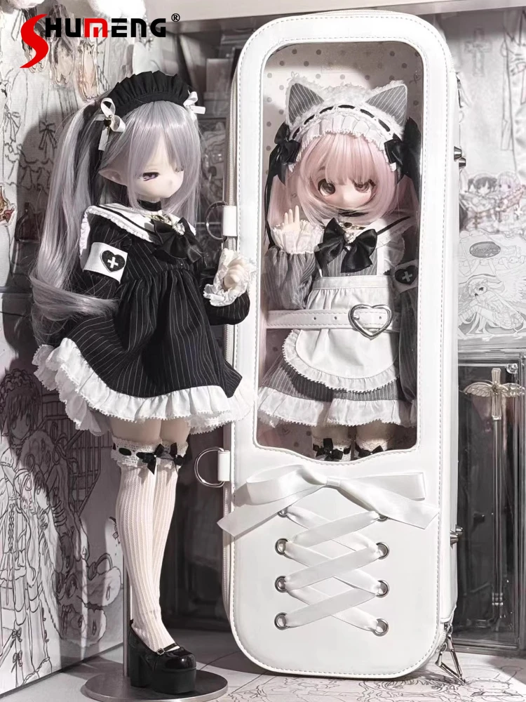 Halloween Subculture Y2k Cos 4 Points Bjd Baby Doll Bag Students Cute Doll Collection Bag Portable Crossbody Bjd Shoulder Bags
Halloween Subculture Y2k Cos 4 Points Bjd Baby Doll Bag Students Cute Doll Collection Bag Portable Crossbody Bjd Shoulder Bags