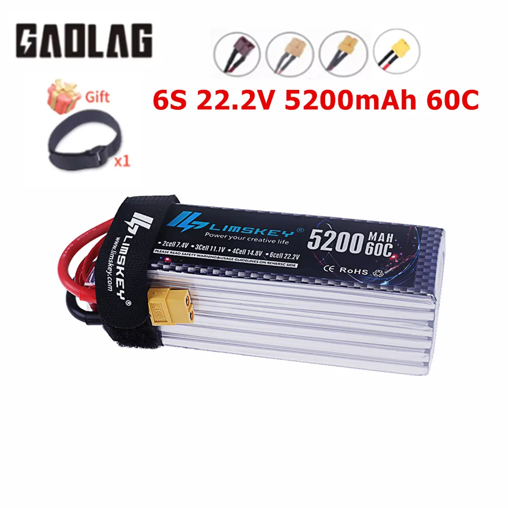 6S RC Lipo Батарея 22,2 В 5200 мАч 60c с разъемом T/XT60/TRX XT90 EC5 для радиоуправляемых самолетов Вертолетов Дрон Автомобиль Лодка Грузовик Запчасти
6S RC Lipo Батарея 22,2 В 5200 мАч 60c с разъемом T/XT60/TRX XT90 EC5 для радиоуправляемых самолетов Вертолетов Дрон Автомобиль Лодка Грузовик Запчасти