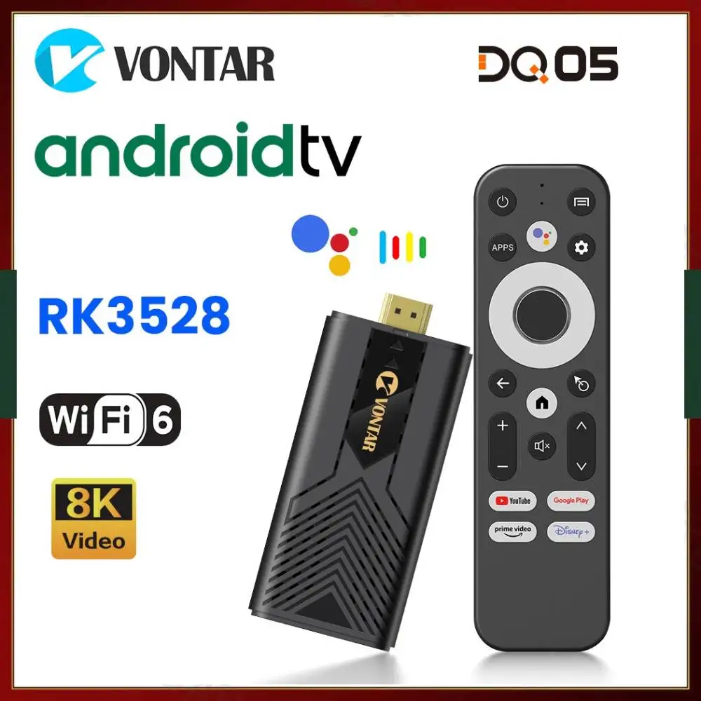 ТВ-приставка Android 13 ATV UI RK3528 четырехъядерный VONTAR DQ05 Поддержка 8K видео 4K 60fps медиаплеер Wifi6 BT5.0 ТВ-приставка
ТВ-приставка Android 13 ATV UI RK3528 четырехъядерный VONTAR DQ05 Поддержка 8K видео 4K 60fps медиаплеер Wifi6 BT5.0 ТВ-приставка