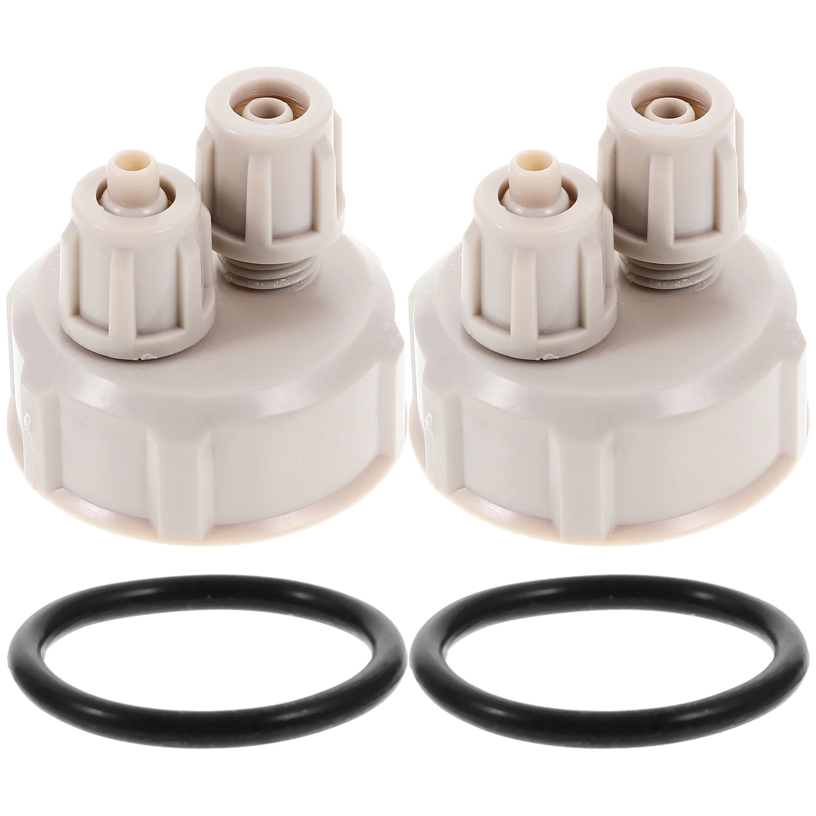 2 Pcs Air Tube for Fish Tank DIY Reactor Carbon Dioxide Bottle Cap Co2 Accessory Pool Liners ABS Engineering Plastic Material
2 Pcs Air Tube for Fish Tank DIY Reactor Carbon Dioxide Bottle Cap Co2 Accessory Pool Liners ABS Engineering Plastic Material