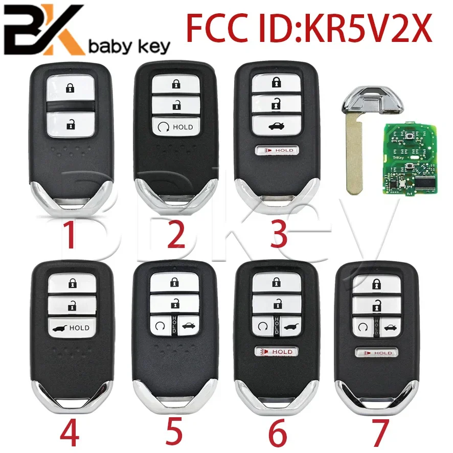 BB Key for Honda Accord Civic Jazz CRV HRV XRV Grace Pilot Venzel 434MHz ID47 Chip FCC ID:KR5V2X Keyless Go Smart Remote Car Key
BB Key for Honda Accord Civic Jazz CRV HRV XRV Grace Pilot Venzel 434MHz ID47 Chip FCC ID:KR5V2X Keyless Go Smart Remote Car Key