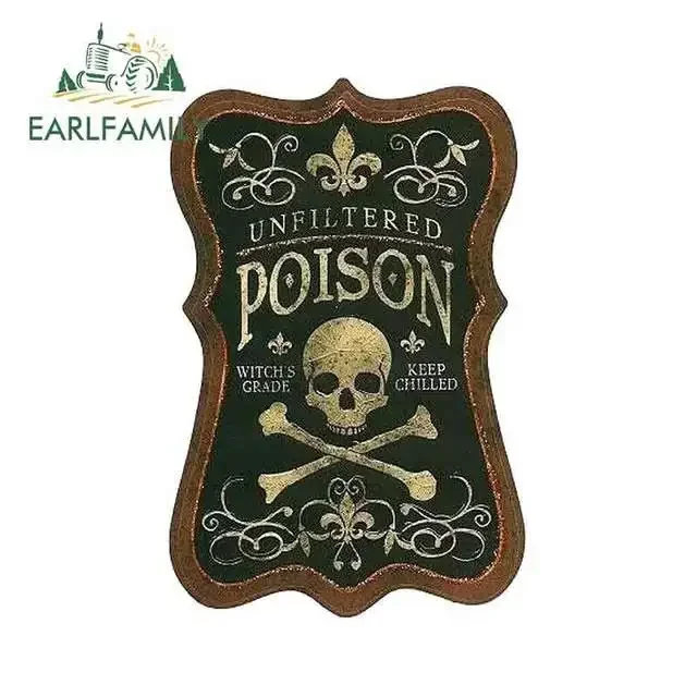 EARLFAMILY 13cm for Funny Skull Vinyl Decal Fine Car Stickers Motorcycle Waterproof Sticker Occlusion Scratch Campervan Decals
EARLFAMILY 13cm for Funny Skull Vinyl Decal Fine Car Stickers Motorcycle Waterproof Sticker Occlusion Scratch Campervan Decals