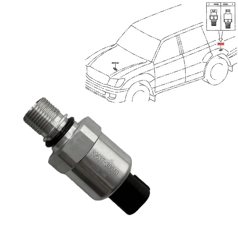 89192-60020 Accumulator Pressure Sensor Switch For Toyota Land Cruiser Lexus LX470 2000-2007 8919260020 99000-7450
89192-60020 Accumulator Pressure Sensor Switch For Toyota Land Cruiser Lexus LX470 2000-2007 8919260020 99000-7450