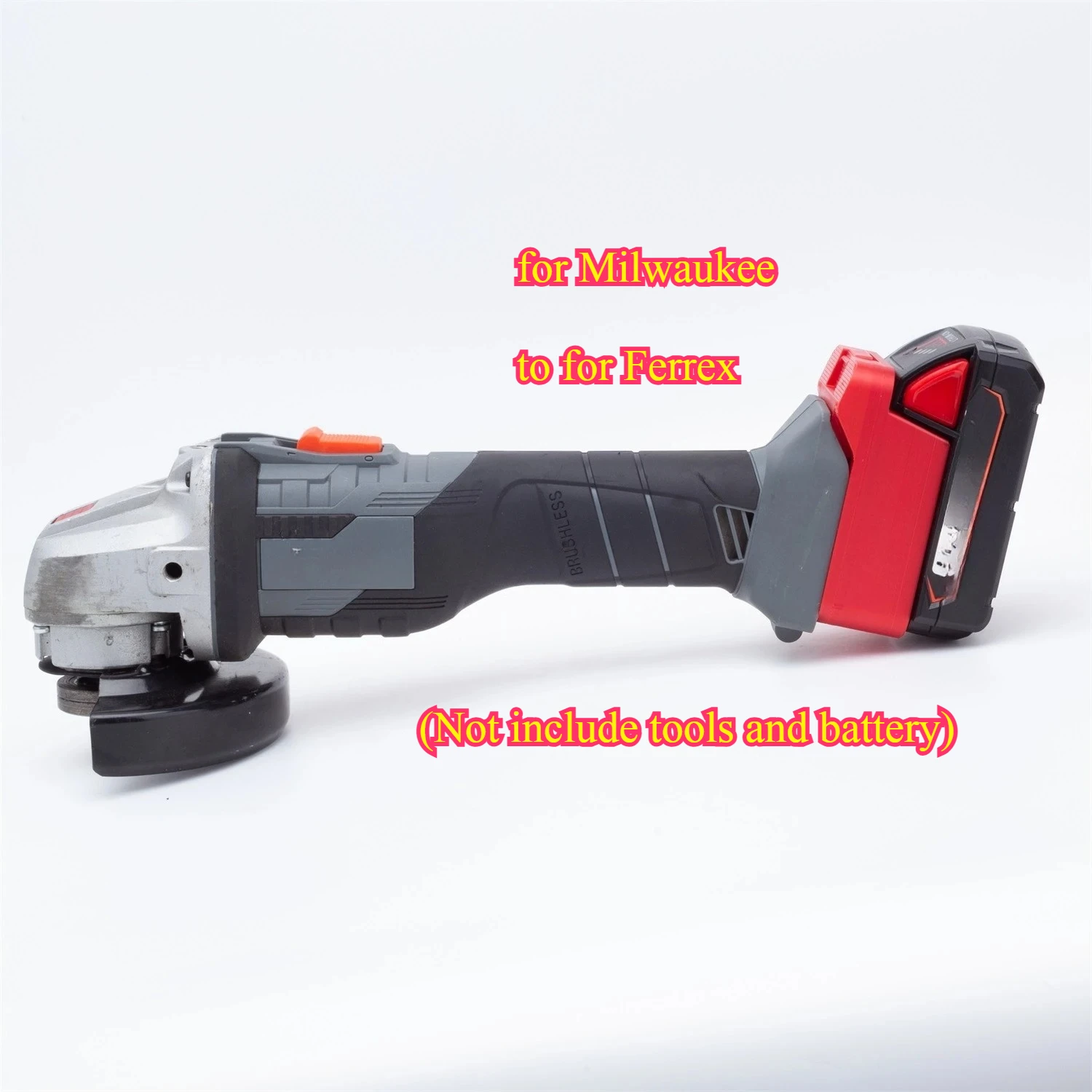 Batteries Adapter Converter for Milwaukee 18V Li-ion Battery Convert to for Ferrex 20V Tools (without battery and tool)
Batteries Adapter Converter for Milwaukee 18V Li-ion Battery Convert to for Ferrex 20V Tools (without battery and tool)