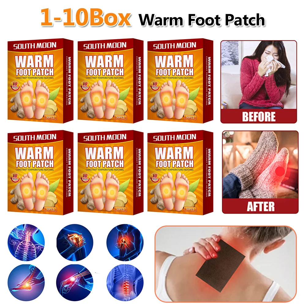 500Pcs Warm Foot Patch Up To 10 Hours of Heat Body Foot Warmer Sticker Odorless Hot Insole Warmers for Outdoor Fishing Hunting
500Pcs Warm Foot Patch Up To 10 Hours of Heat Body Foot Warmer Sticker Odorless Hot Insole Warmers for Outdoor Fishing Hunting