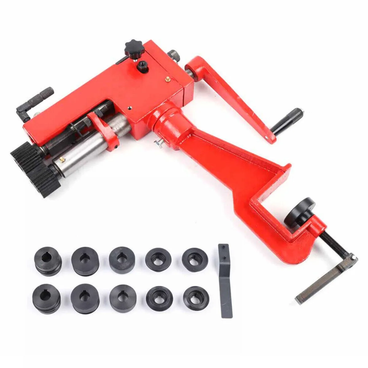 Manual Steel Bender, Hand Operated Pipe Bender and Sheet Metal Brake Tool, for Bending, Folding, Creasing Metal Sheets and Pipes
Manual Steel Bender, Hand Operated Pipe Bender and Sheet Metal Brake Tool, for Bending, Folding, Creasing Metal Sheets and Pipes