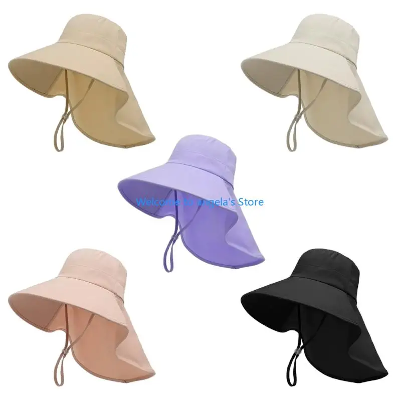 X4YC Breathable Sun Hat for Women Neck Cover Hat with Neck Flap Wide Brimmed Hat Adjustable Fashionable Sports Hat
X4YC Breathable Sun Hat for Women Neck Cover Hat with Neck Flap Wide Brimmed Hat Adjustable Fashionable Sports Hat