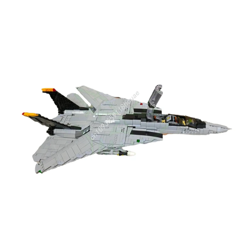 2075 шт. MOC Grumman F-14 TOMCAT масштаб 1:35 v3 строительные блоки образовательные кирпичи детские игрушки на день рождения на Рождество игрушка в подарок
2075 шт. MOC Grumman F-14 TOMCAT масштаб 1:35 v3 строительные блоки образовательные кирпичи детские игрушки на день рождения на Рождество игрушка в подарок
