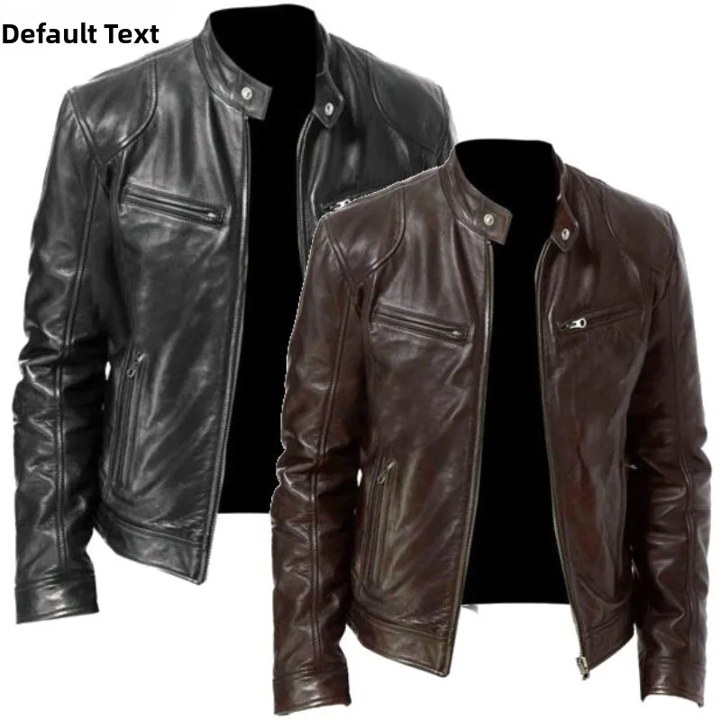 Men's Leather Jaet Bomber Motorcycle Biker PU Coat Zipper Closure Casual Long Sle Faionable Chinese Brand Autumn Winter
Men's Leather Jaet Bomber Motorcycle Biker PU Coat Zipper Closure Casual Long Sle Faionable Chinese Brand Autumn Winter