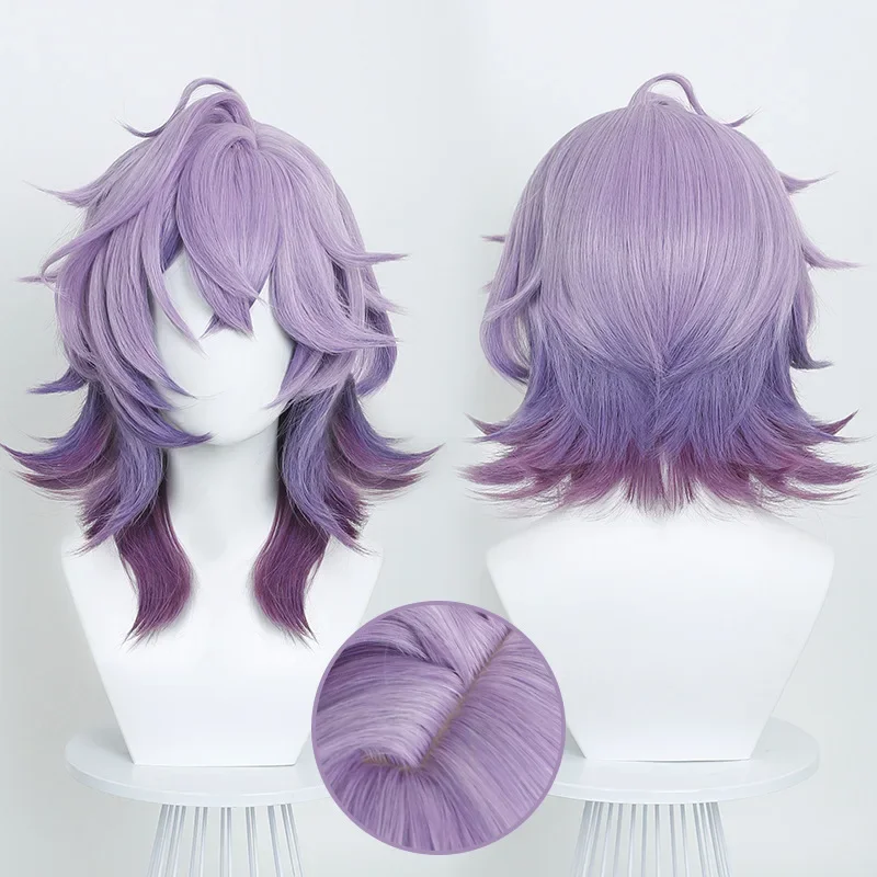 Game Genshin Impact Durin Game Cosplay Wig Light Purple Medium-length Synthesis Hair Halloween Carnival Party Props
Game Genshin Impact Durin Game Cosplay Wig Light Purple Medium-length Synthesis Hair Halloween Carnival Party Props