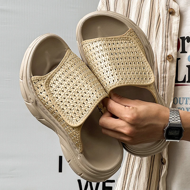 New Summer Men Classic Sandals Casual Slippers Comfortable Outdoor Roman Hiking Slippers Trekking Climbing Beach Leather Fashion
New Summer Men Classic Sandals Casual Slippers Comfortable Outdoor Roman Hiking Slippers Trekking Climbing Beach Leather Fashion