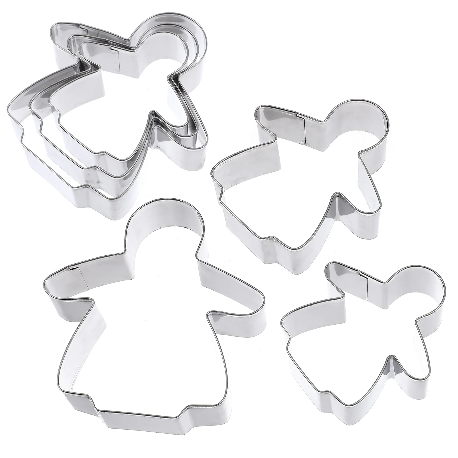 6 Pcs Gingerbread Man Cutting Die Stauffers Cookies Baking Girl Christmas Cutters Xmas Stainless Steel DIY
6 Pcs Gingerbread Man Cutting Die Stauffers Cookies Baking Girl Christmas Cutters Xmas Stainless Steel DIY