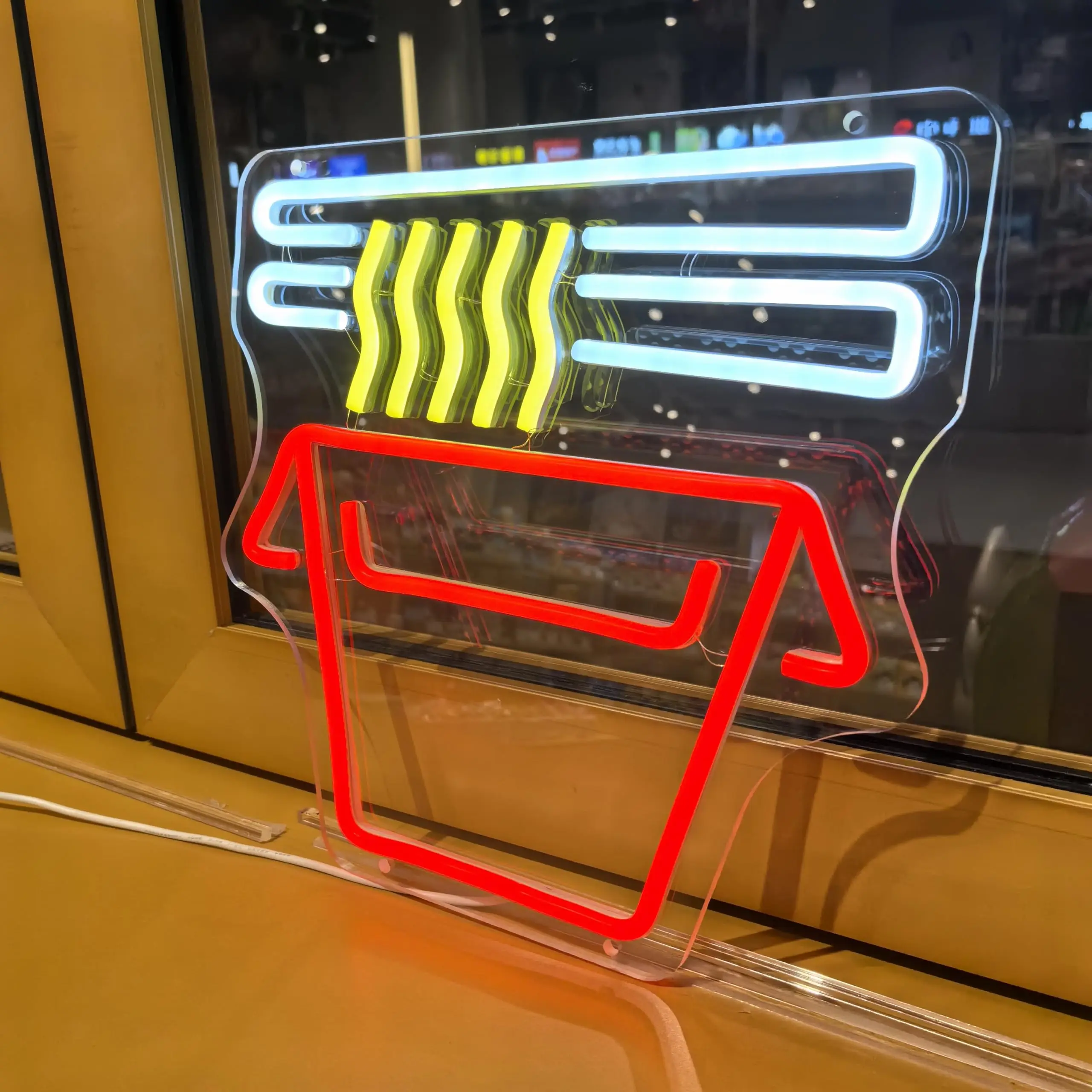 Ramen Neon Sign Led Neon Lights for Wall Decor, LED Light Up Noodle Signs for Resturant Home Bar Kitchen, Food Sign For Wall
Ramen Neon Sign Led Neon Lights for Wall Decor, LED Light Up Noodle Signs for Resturant Home Bar Kitchen, Food Sign For Wall