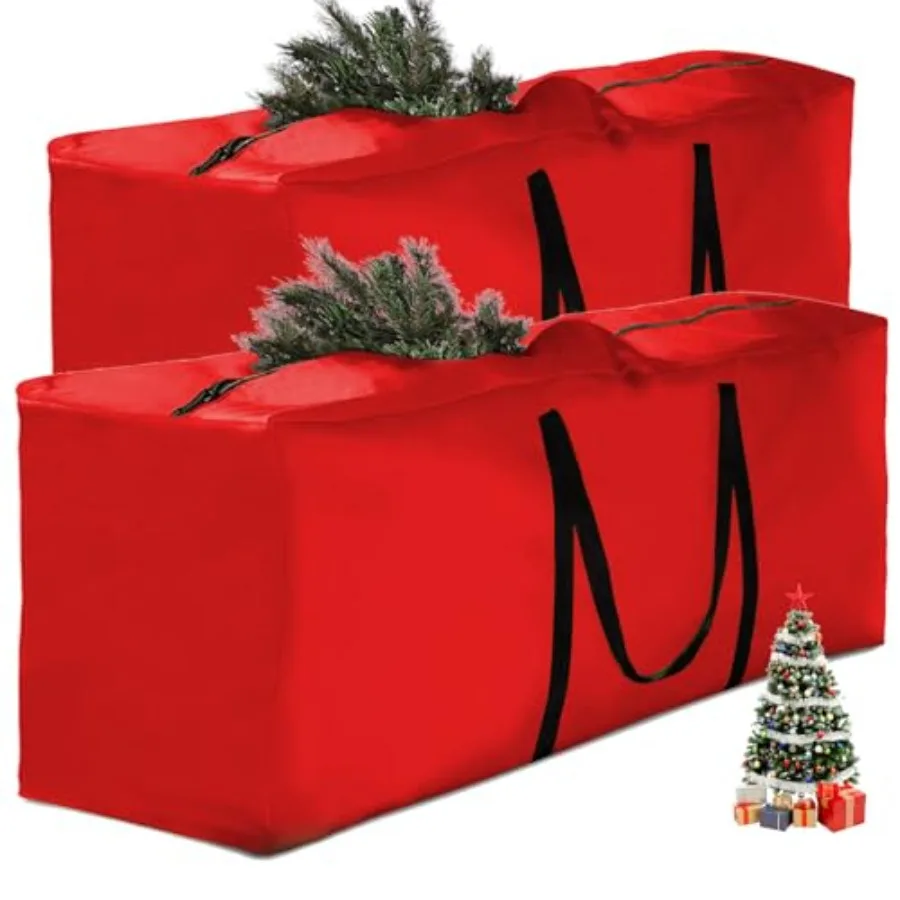 Christmas Tree Storage Bag - Extra Large 420D Tree Storage Holiday Bags for Disassembled Artificial Trees Fits 9ft-12ft,Waterpr
Christmas Tree Storage Bag - Extra Large 420D Tree Storage Holiday Bags for Disassembled Artificial Trees Fits 9ft-12ft,Waterpr