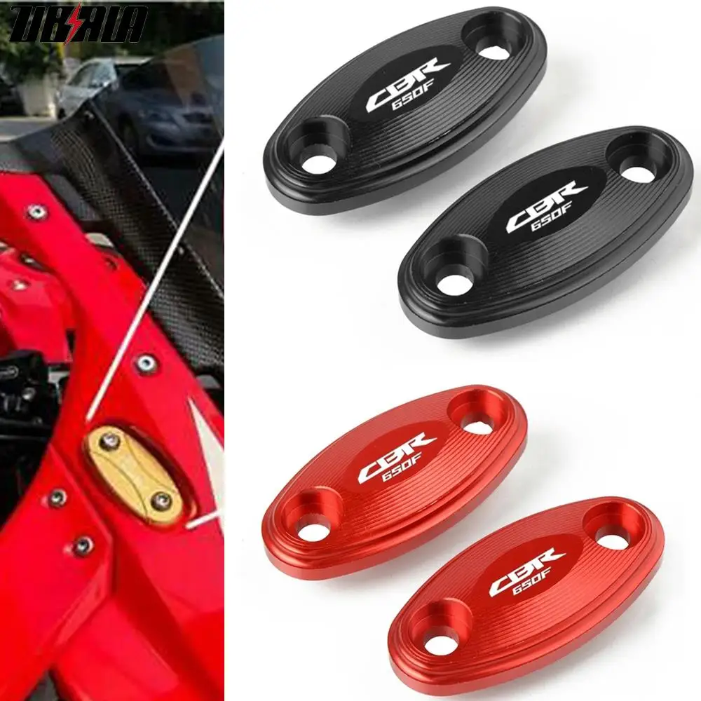 For HONDA CBR650F CBR 650 F 2014 2015 2016 2017 2018 2019 Rearview Mirror Bracket Plate Holder Cap Cover Adapters Clamp Mount
For HONDA CBR650F CBR 650 F 2014 2015 2016 2017 2018 2019 Rearview Mirror Bracket Plate Holder Cap Cover Adapters Clamp Mount