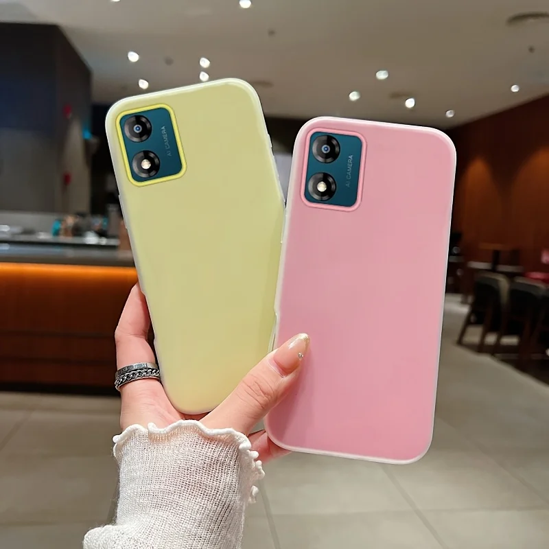 Luxury 2 in 1 Jelly Phone Case for Motorola Moto E13 Soft Silicone High Qualtiy Original Candy Color Dopamine Back Cover Housing
Luxury 2 in 1 Jelly Phone Case for Motorola Moto E13 Soft Silicone High Qualtiy Original Candy Color Dopamine Back Cover Housing
