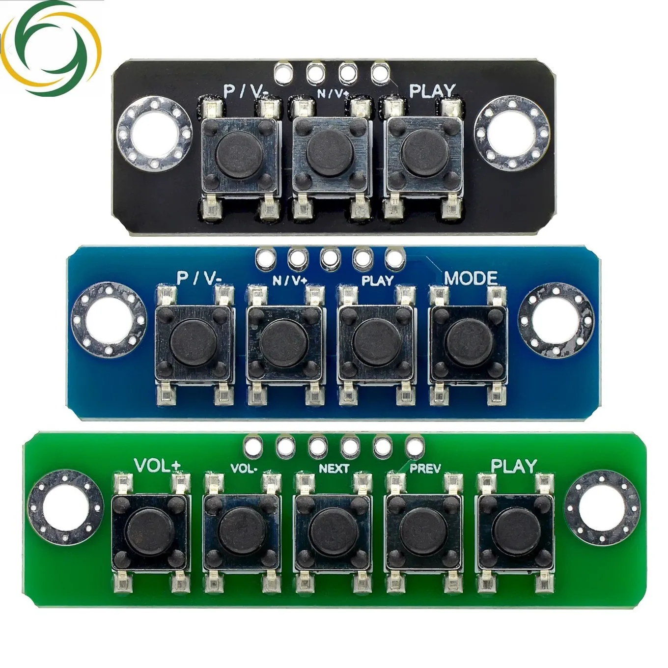 3/4/5 bit Independent Button Module MCU External Button Module Micro Switch Button Board for Bluetooth Power Amplifier Board
3/4/5 bit Independent Button Module MCU External Button Module Micro Switch Button Board for Bluetooth Power Amplifier Board