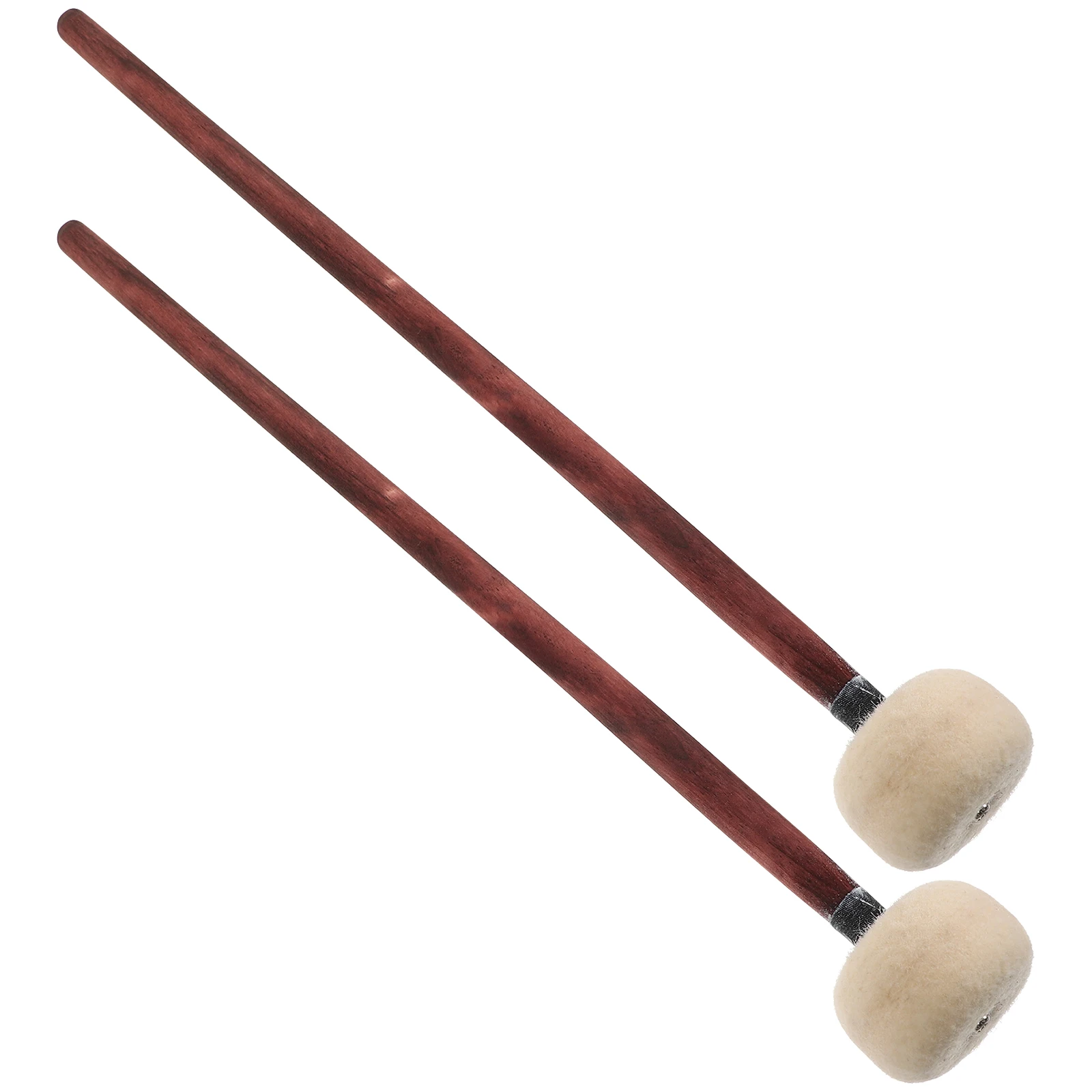2 Pcs Deep Wood Handle Large Felt Head Drum Mallets Percussionsticks Beginner Adult Practice Bass Maple Wooden
2 Pcs Deep Wood Handle Large Felt Head Drum Mallets Percussionsticks Beginner Adult Practice Bass Maple Wooden