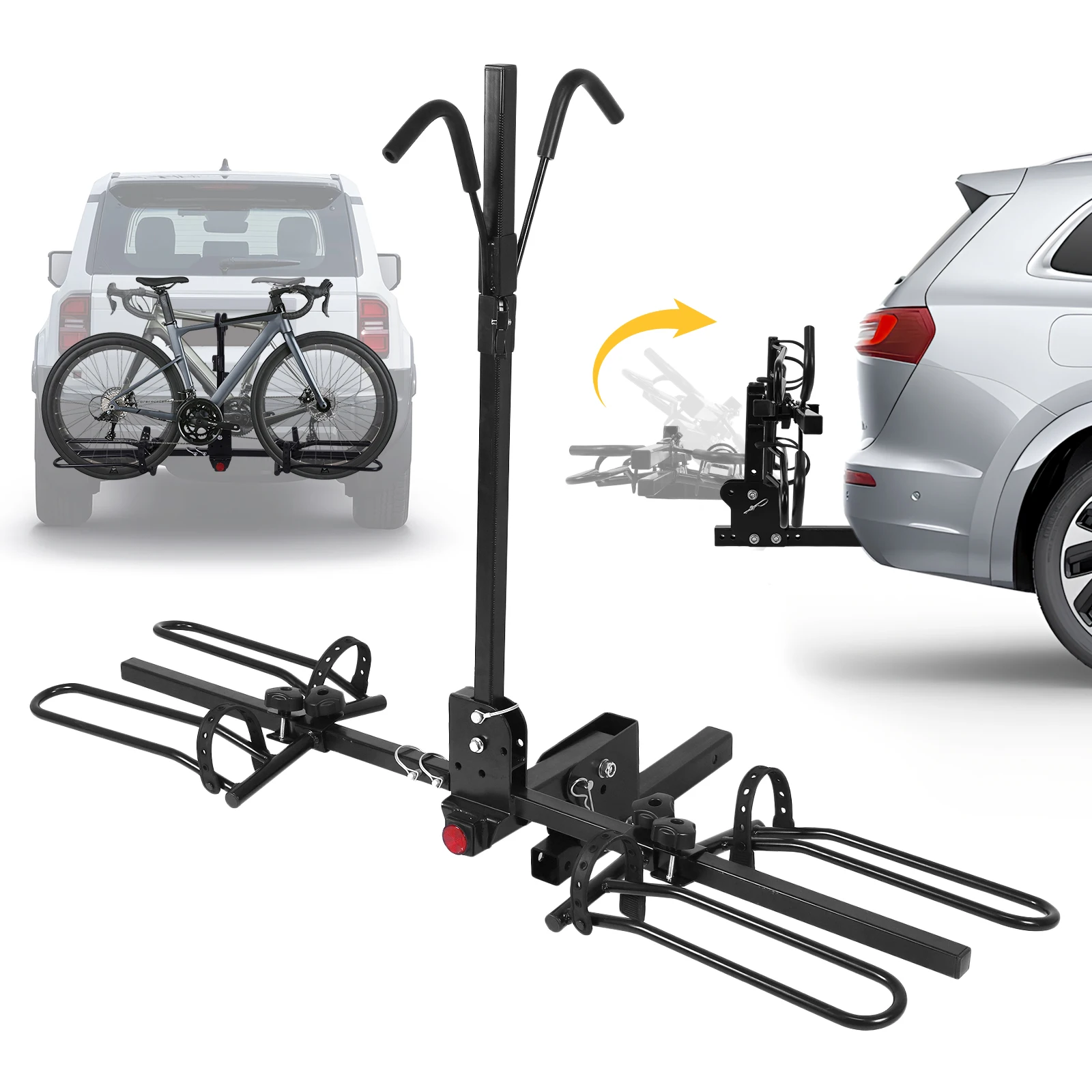 Adjustable Road Bike Storage Bracket Anti Tilt Auto Trailer Bicycle Holder Foldable Carries 2 Bikes Up To 80 Lbs
Adjustable Road Bike Storage Bracket Anti Tilt Auto Trailer Bicycle Holder Foldable Carries 2 Bikes Up To 80 Lbs