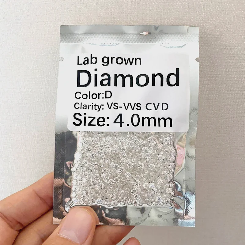 Per Carat Factory Price Small Size 1mm Loose Lab Grown Diamond Cvd Hpht DEF-VVS1 Round Cut 2.0mm-3.0mm Melee Lab Grown Diamond
Per Carat Factory Price Small Size 1mm Loose Lab Grown Diamond Cvd Hpht DEF-VVS1 Round Cut 2.0mm-3.0mm Melee Lab Grown Diamond